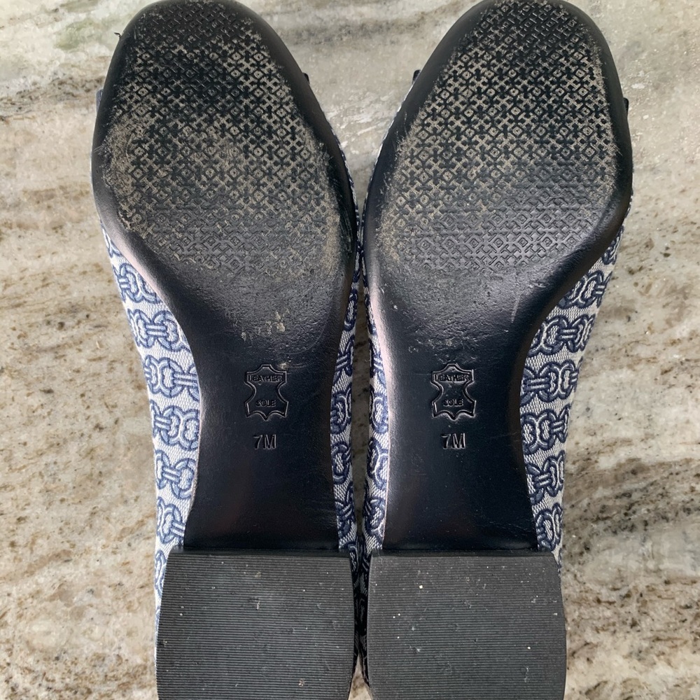 Tory Burch Gemini Link Bow Flat - Picture 8 of 8
